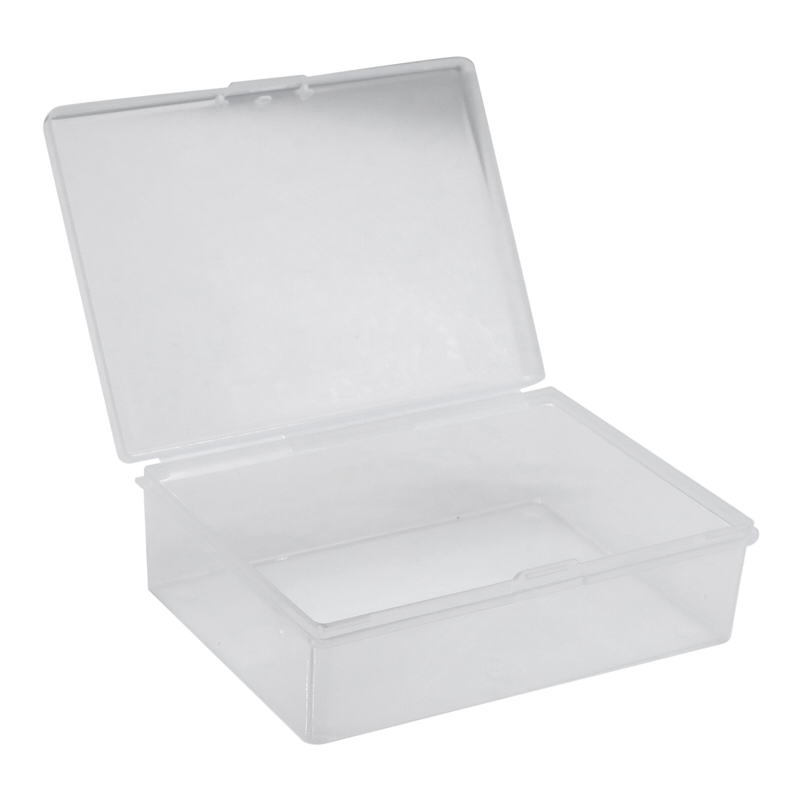 Lot Clear Plastic Storage Container Box Craft Organizer DIY Coins Screws Jewelry