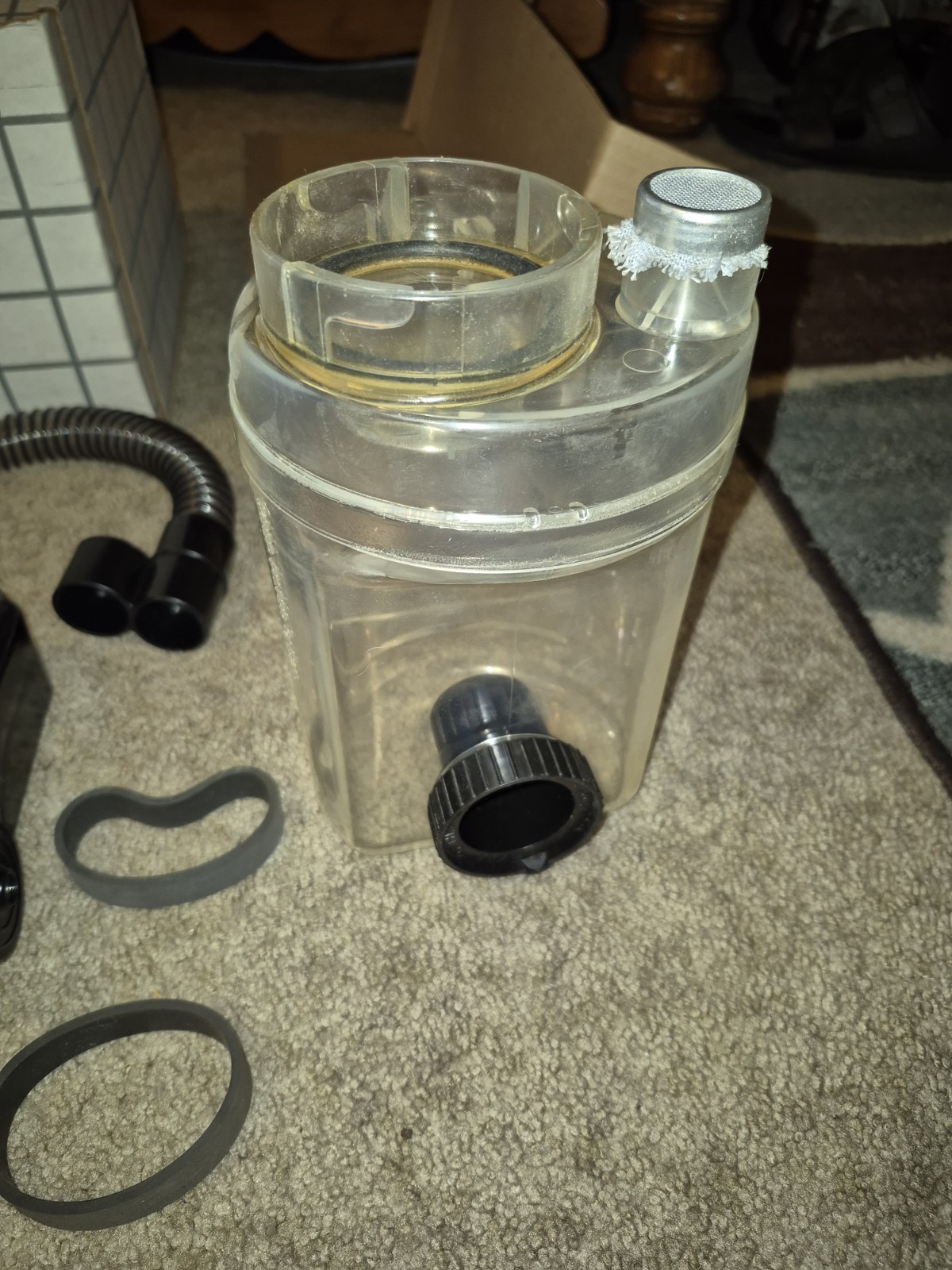 Kirby Heritage II Vacuum Model 5584 Attachment Lot W/ Parts Tank