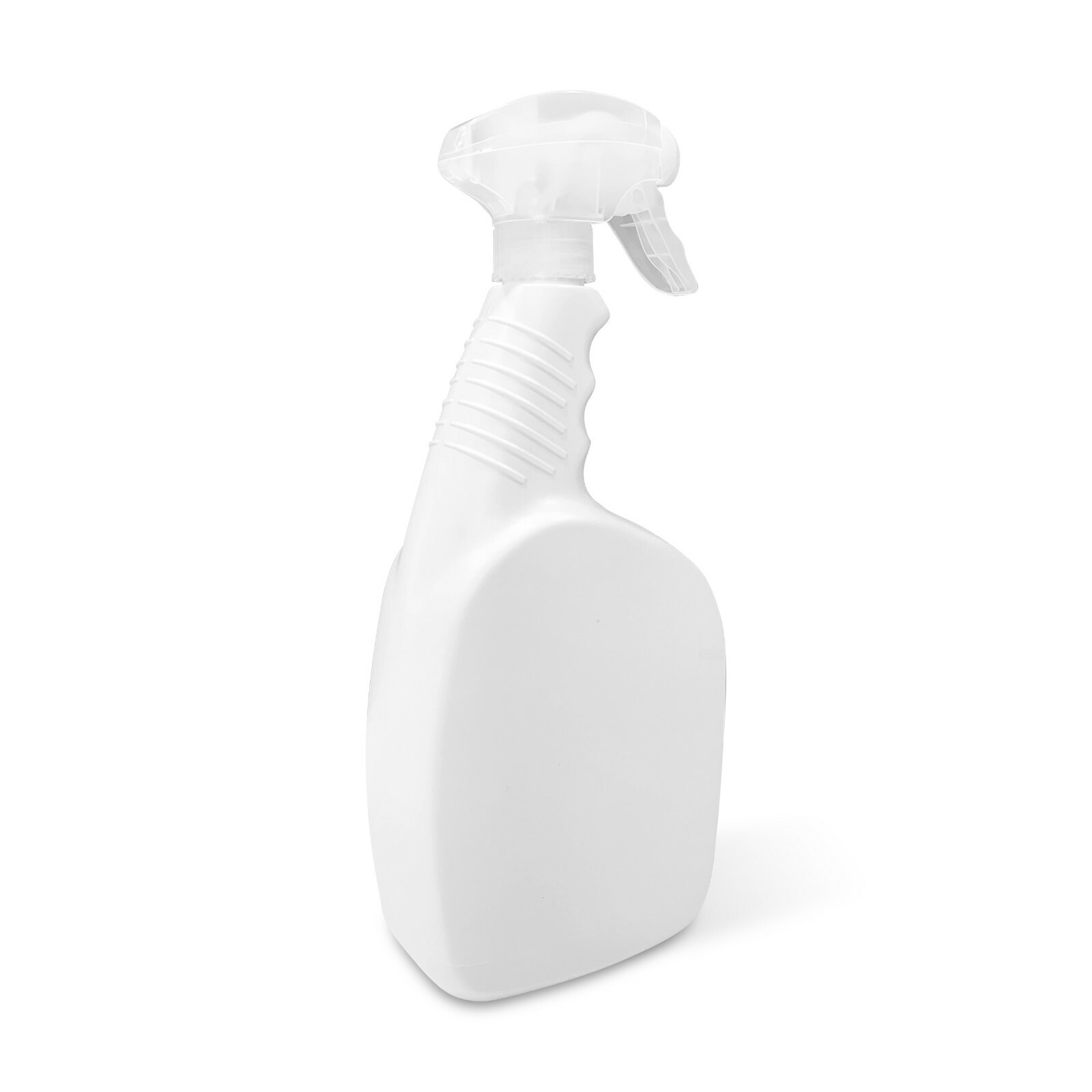 32 oz Plastic Spray Bottle 3 Pack White HDPE Chemical Resistant Bleach Cleaner