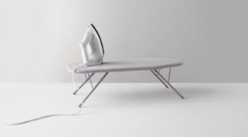 (4-Pack) Folding Tabletop Ironing Board, Blue, 30” L X 12” W, Steel Frame