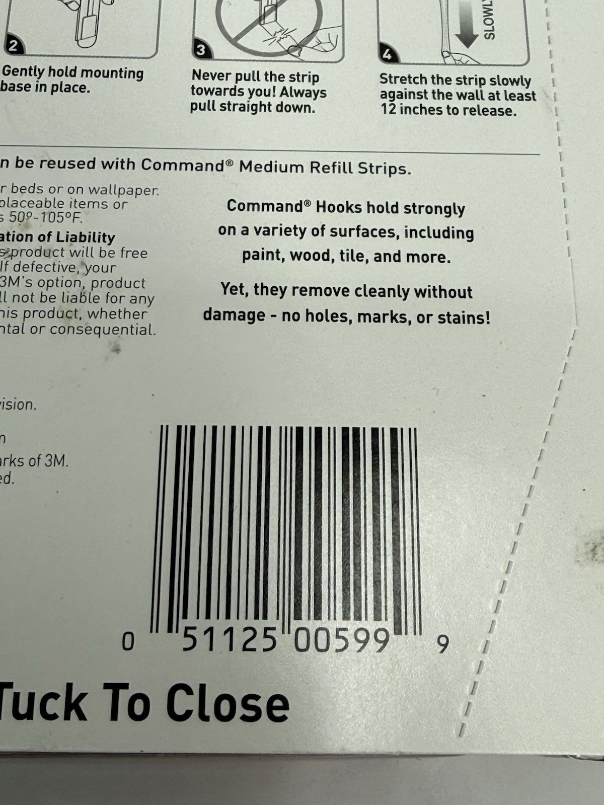 3M Command Brand Medium General Purpose Hooks, White, 14 Hooks & 20 strips, 3lbs