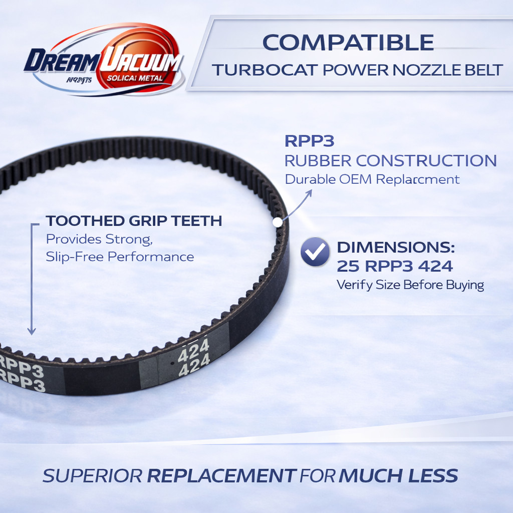 TurboCat Elite Belt: Engineered for Unmatched Performance, Vacuflo, TP 210