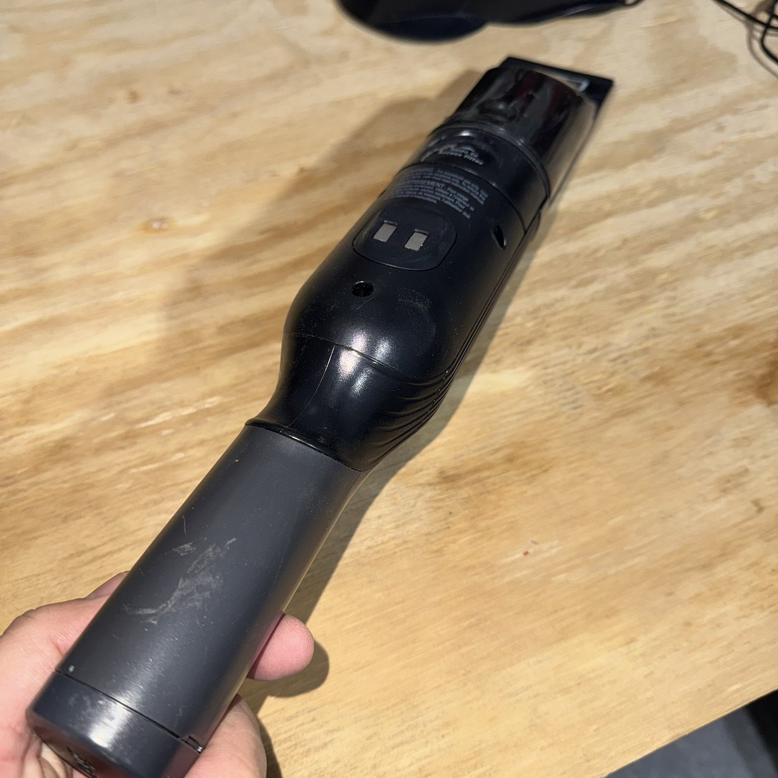 Shark WV201 WANDVAC Cordless Handheld Vacuum Cleaner w/ Charging Dock Tested