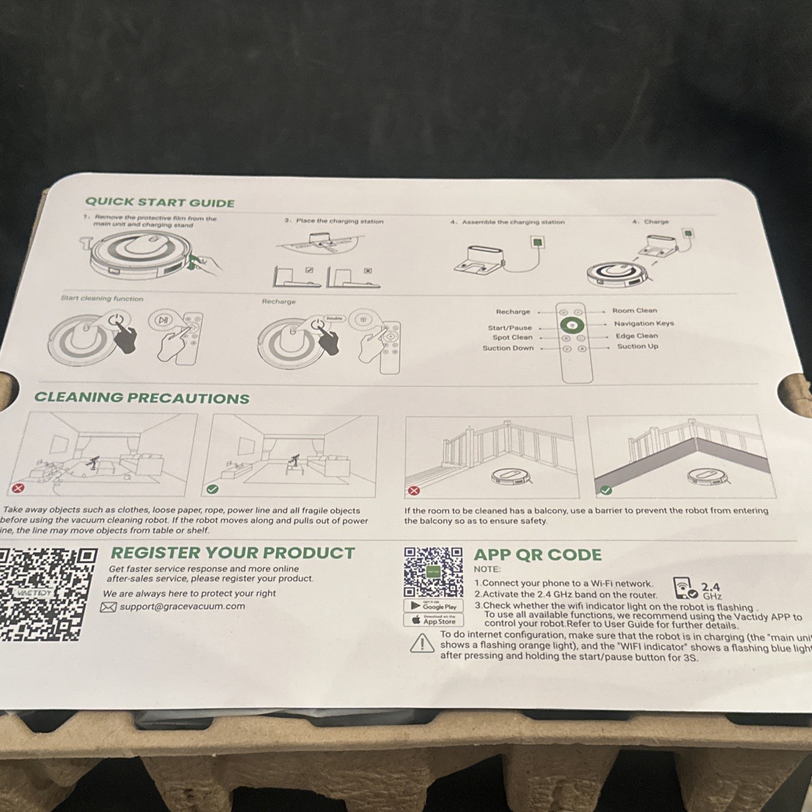 Robot Vacuum, 100 Mins Runtime, Slim, Quiet, Automatic Robotic Vacuum Cleaner