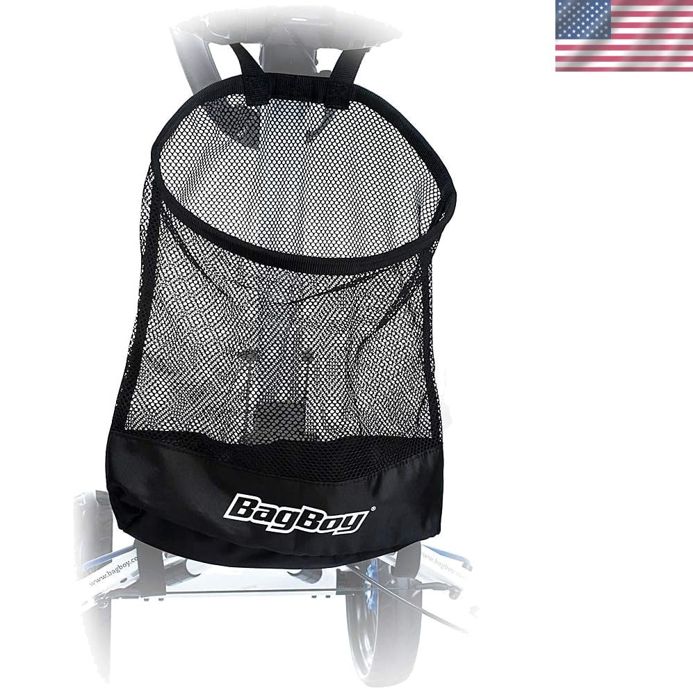 unisex adult Black Cart Storage Basket, Black, One Size