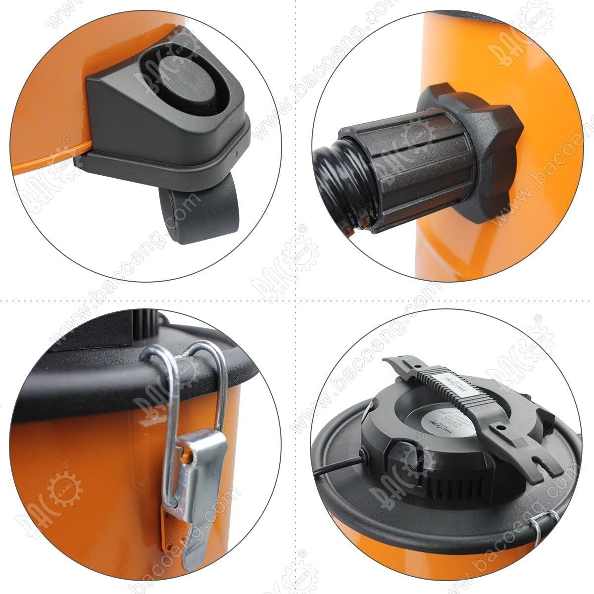 5.3-Gal Ash Vacuum Cleaner With Double Stage Filtration System Standard Ash Vac