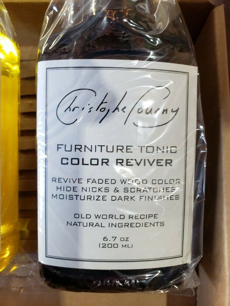 Christophe Pourny Furniture Tonic Color Reviver & Restorer Combo Pk 6.7oz ea 16C