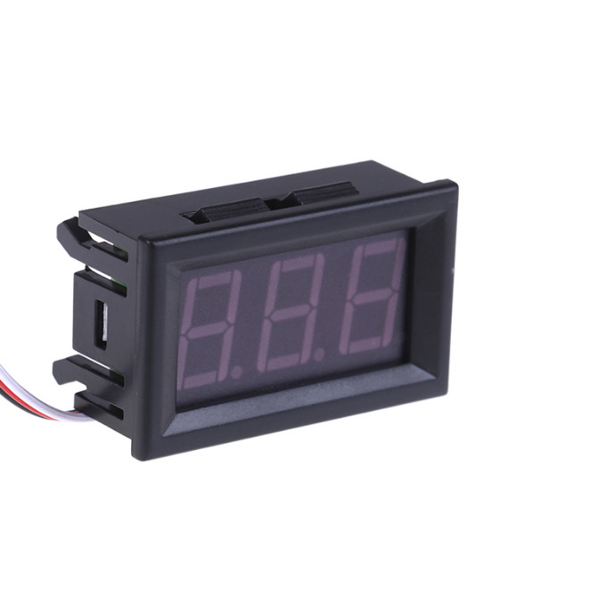 0.56inch LED digital voltmeter DC 0V-30.0V Three-wire DC voltage meter Digital