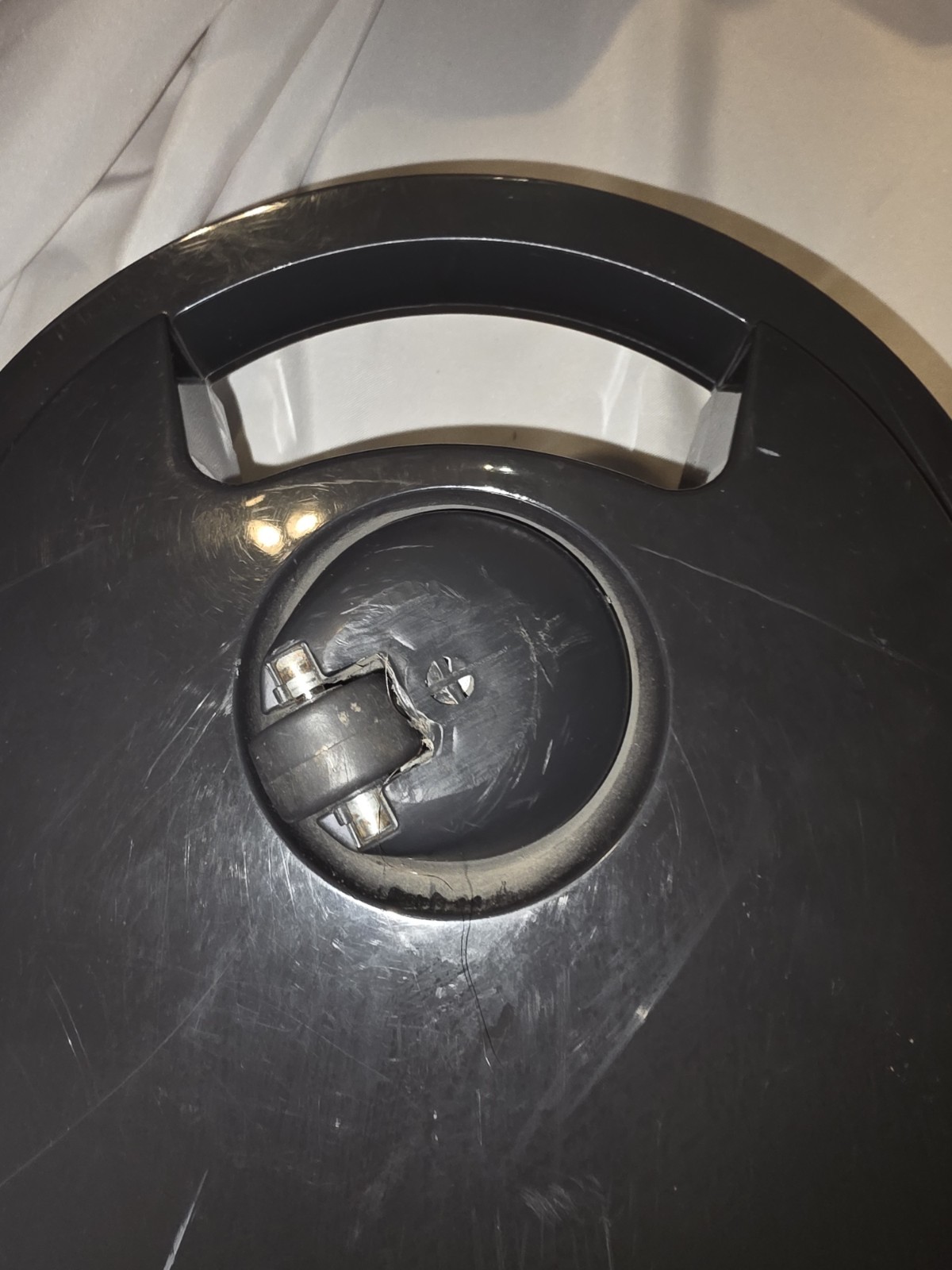 Miele S548 Bottom Plastic Canister Shell Genuine Aluminum Model