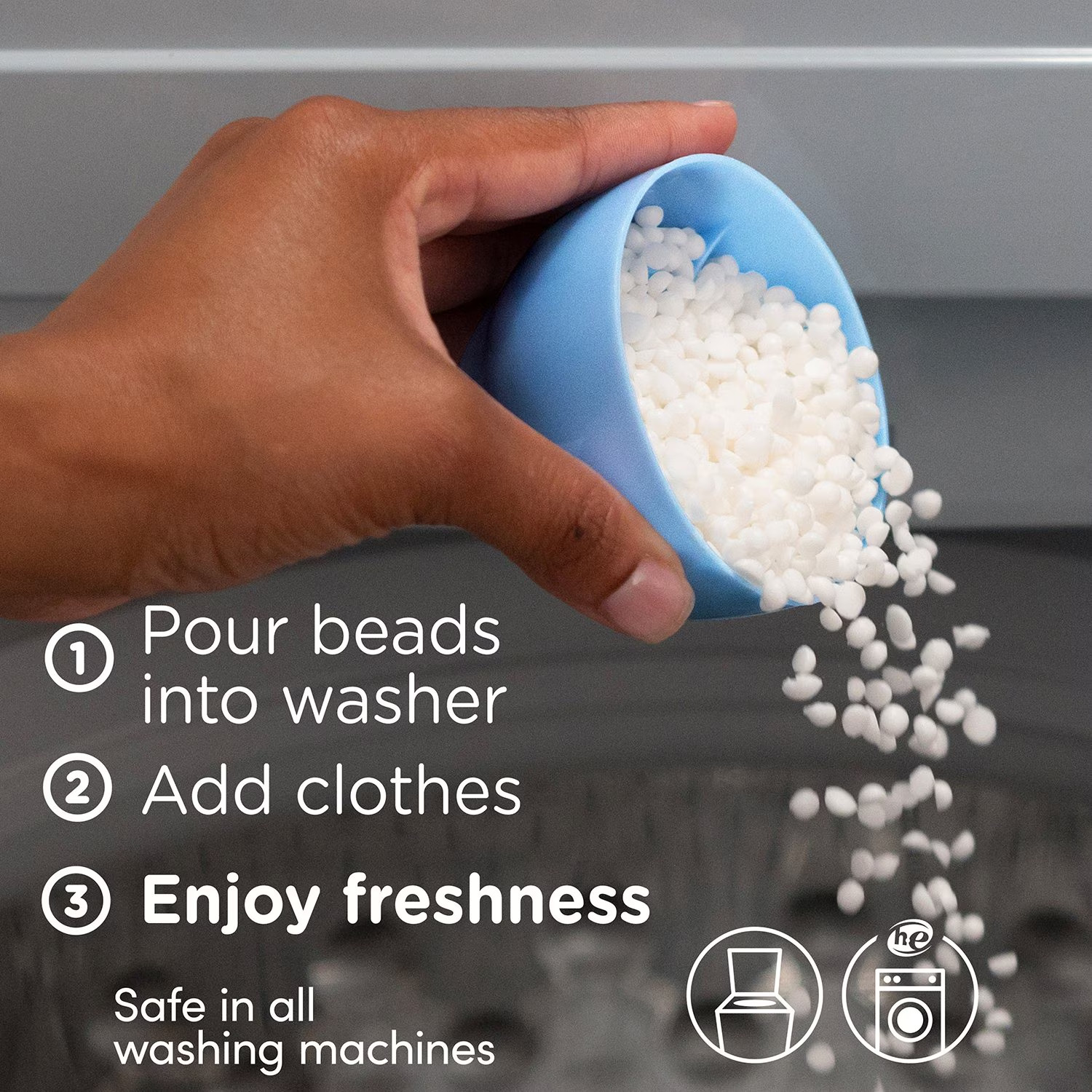 Downy Light Laundry In-Wash Scent Booster Beads Ocean Mist 39.9 oz Fresh Scent