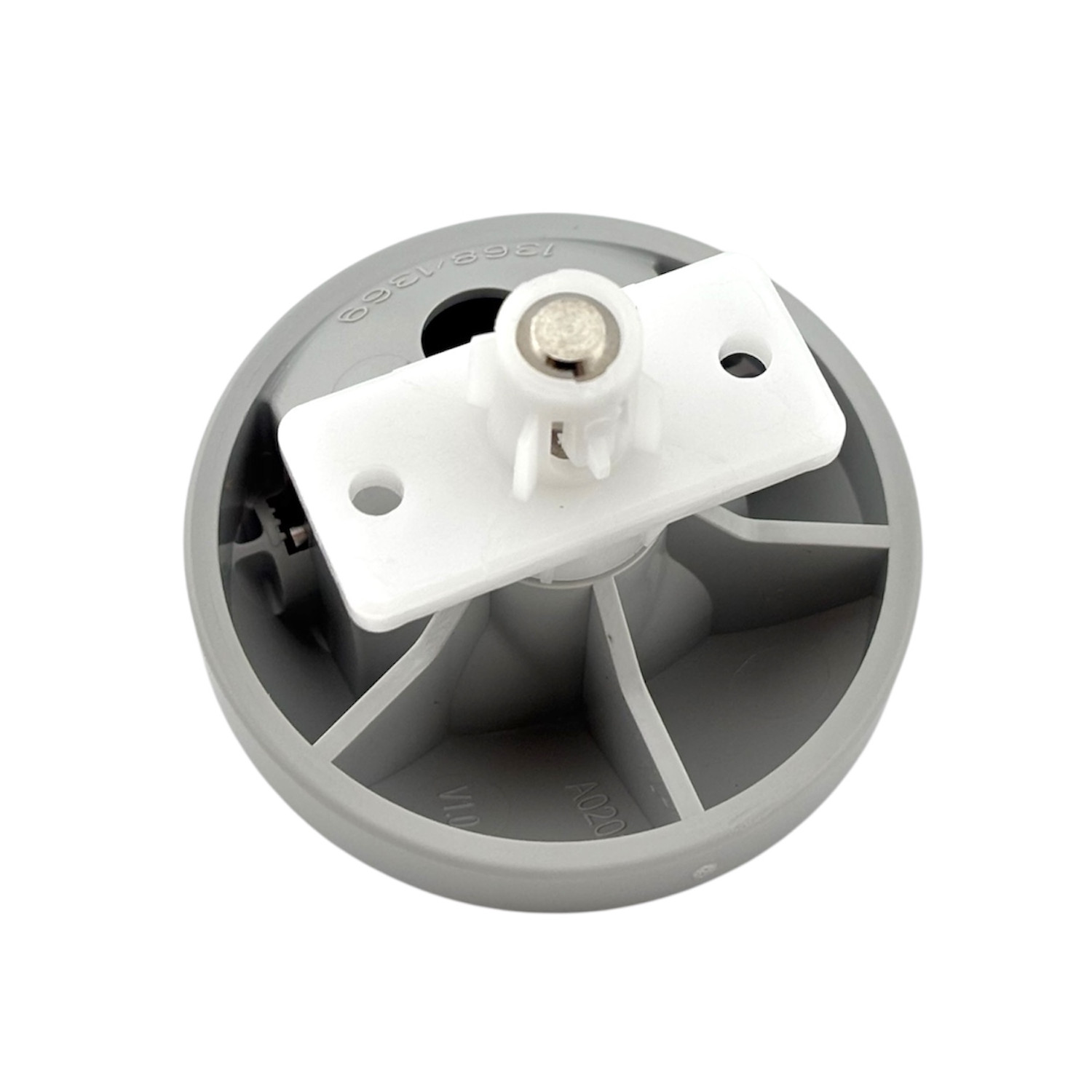 OEM Front Wheel Caster for Roborock Q Revo Series Robot Vacuum Cleaner (White)