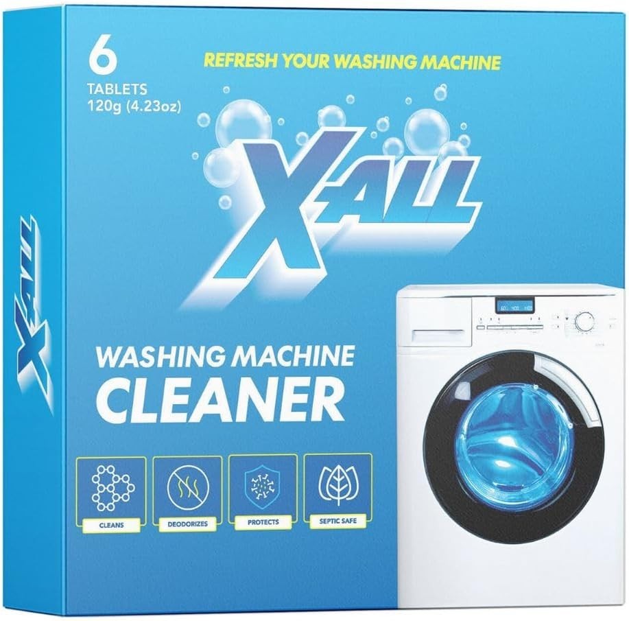 Washing Machine Cleaner – Deep Cleaning Tablets, Cleans and refreshes the int…