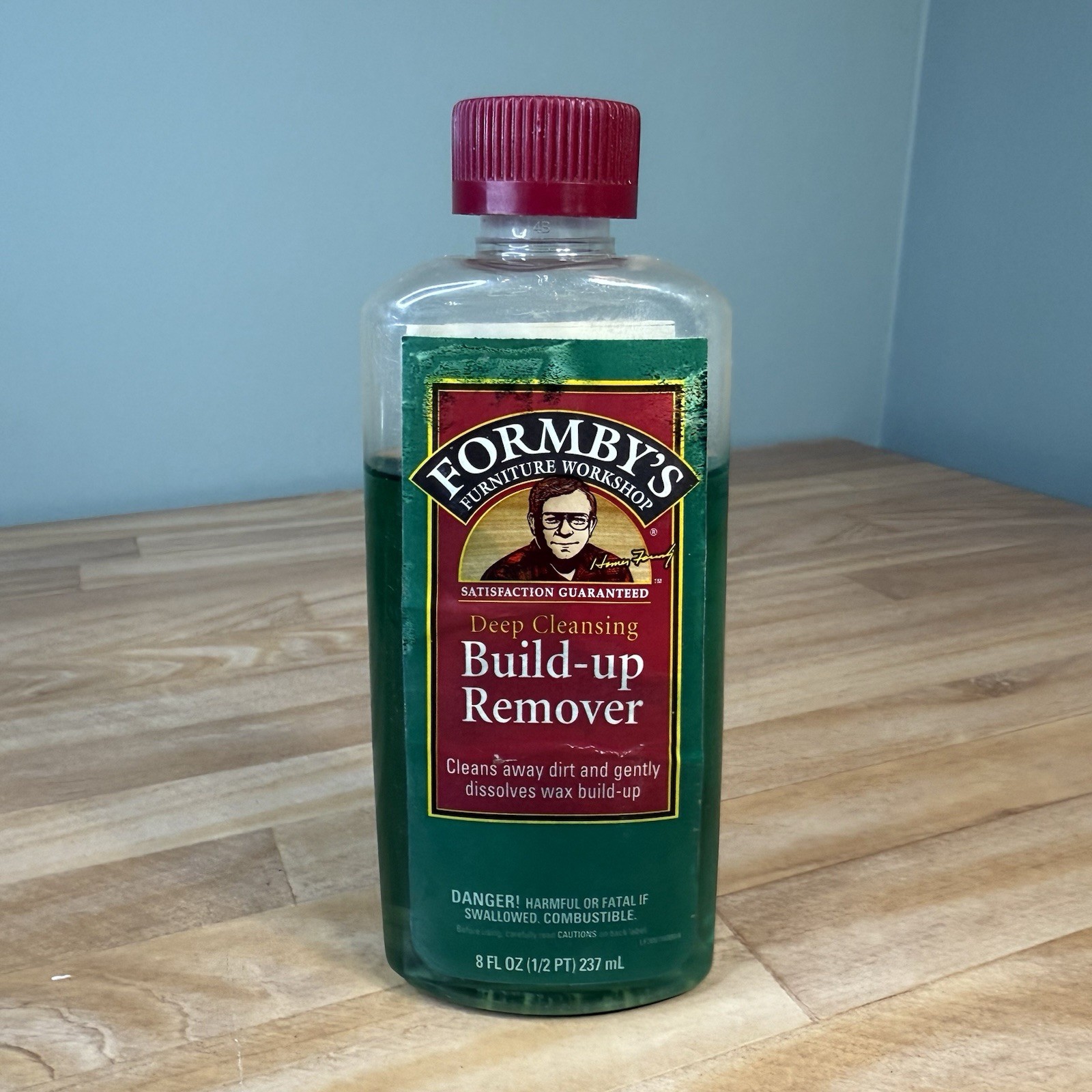 Deep Cleansing Build Up Remover Wood Paneling Cabinets Dissolves Wax 8oz 82% Ful