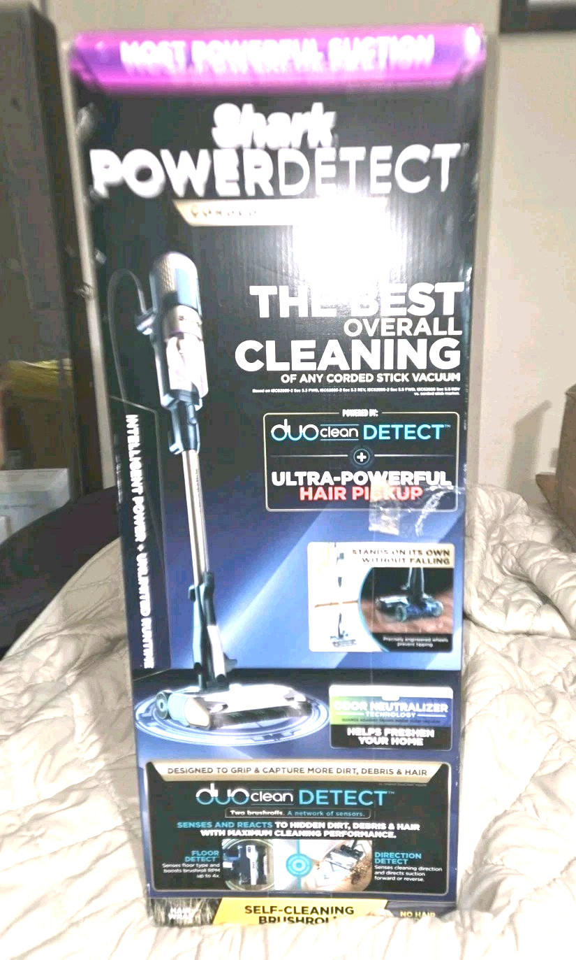 Shark POWERDETECT Corded Stick Vacuum, DuoClean & Odor Neutralizer Technology
