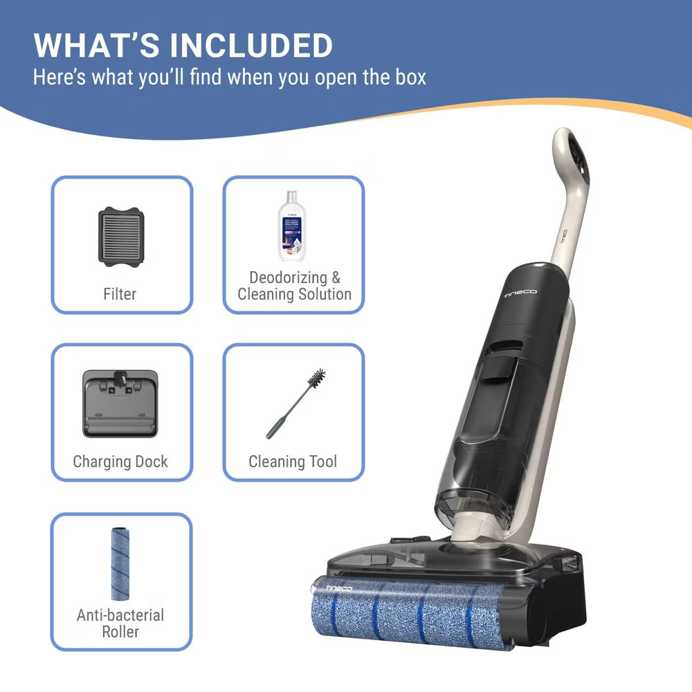 Tineco GO H2O HammerHead Mess Detect Cordless Floor Washer