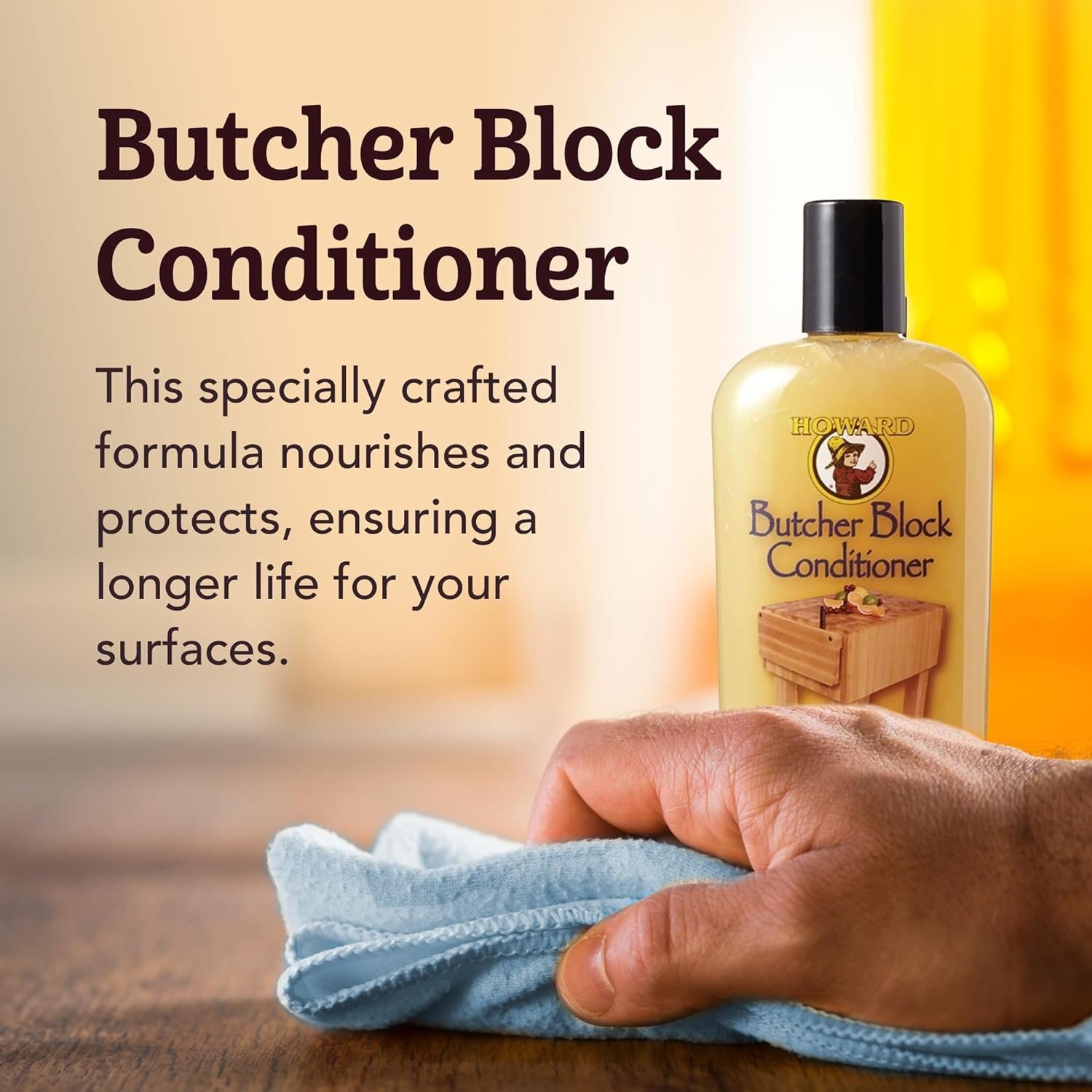 Black Swan Distributors – Howard Butcher Block Conditioner (12 oz) &…