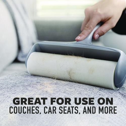 Scotch-Brite Extreme Clean Lint Roller, 100 Sheets/Roll, 2 Packs of 2 (4 Total)