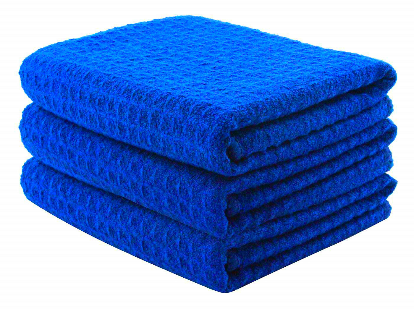 3X Waffle Weave Thirsty Microfiber Deluxe Drying Towel Auto Home Kitchen 16 x24″