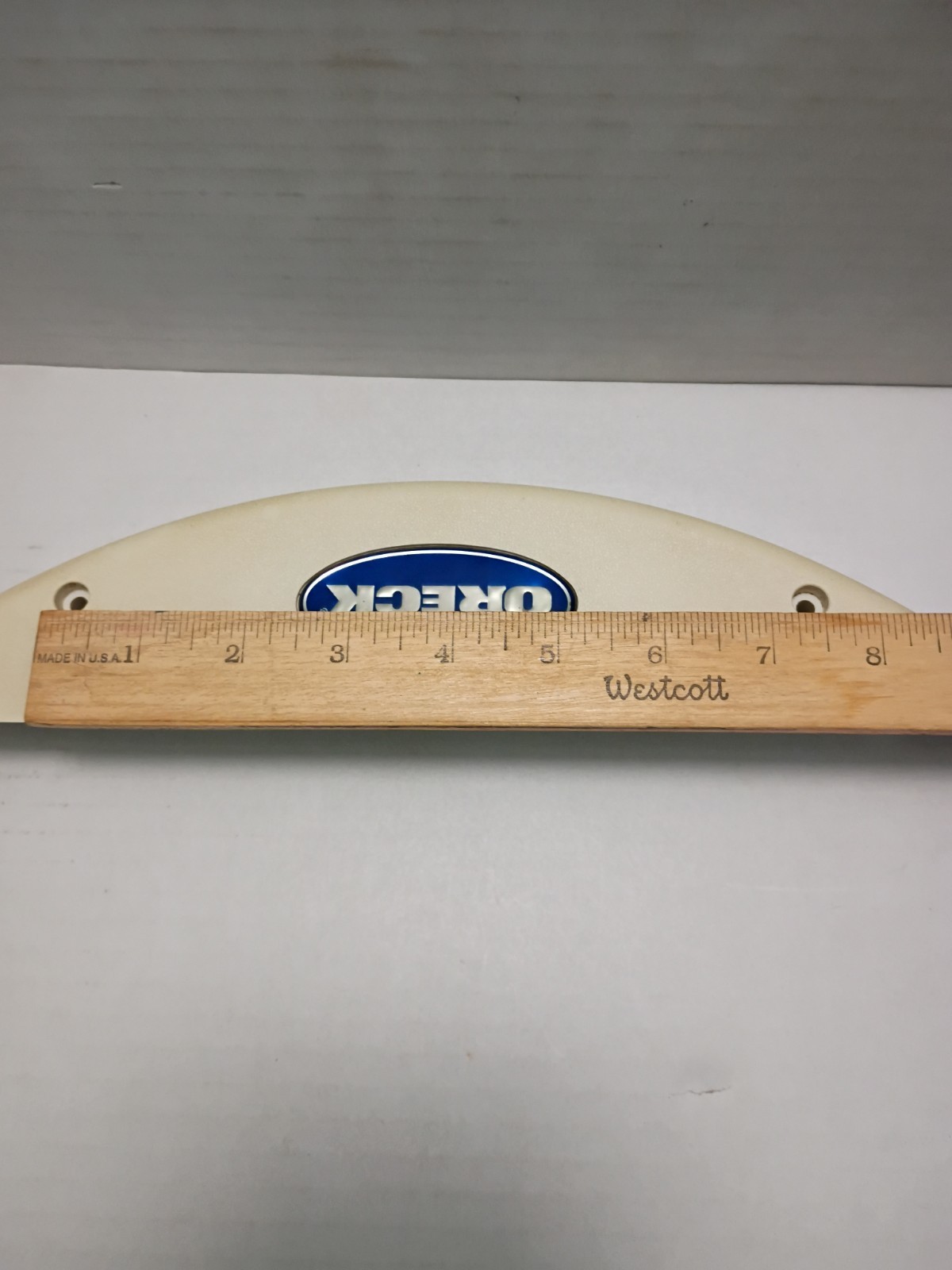 Oreck XL Vacuum Genuine OEM Light Visor Plate Cover See Pictures