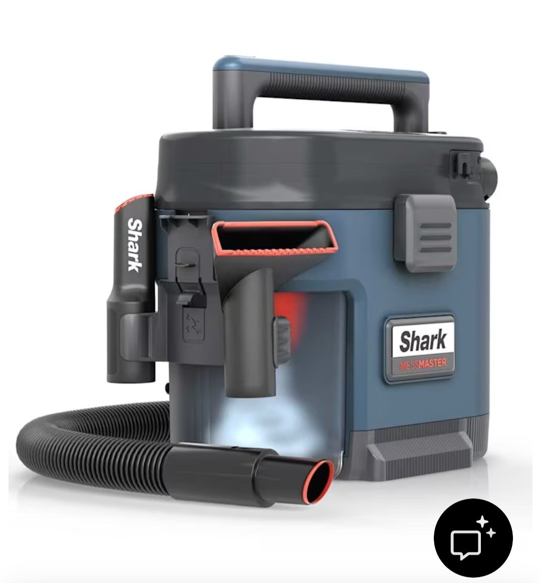 SHARK MessMaster Portable Wet and Dry Vacuum 1 Gallon NEW IN BOX