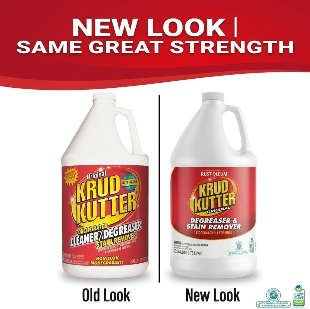 Concentrated Cleaner Degreaser, 1 Gallon | Heavy Duty Multi Surface Cleaner f…