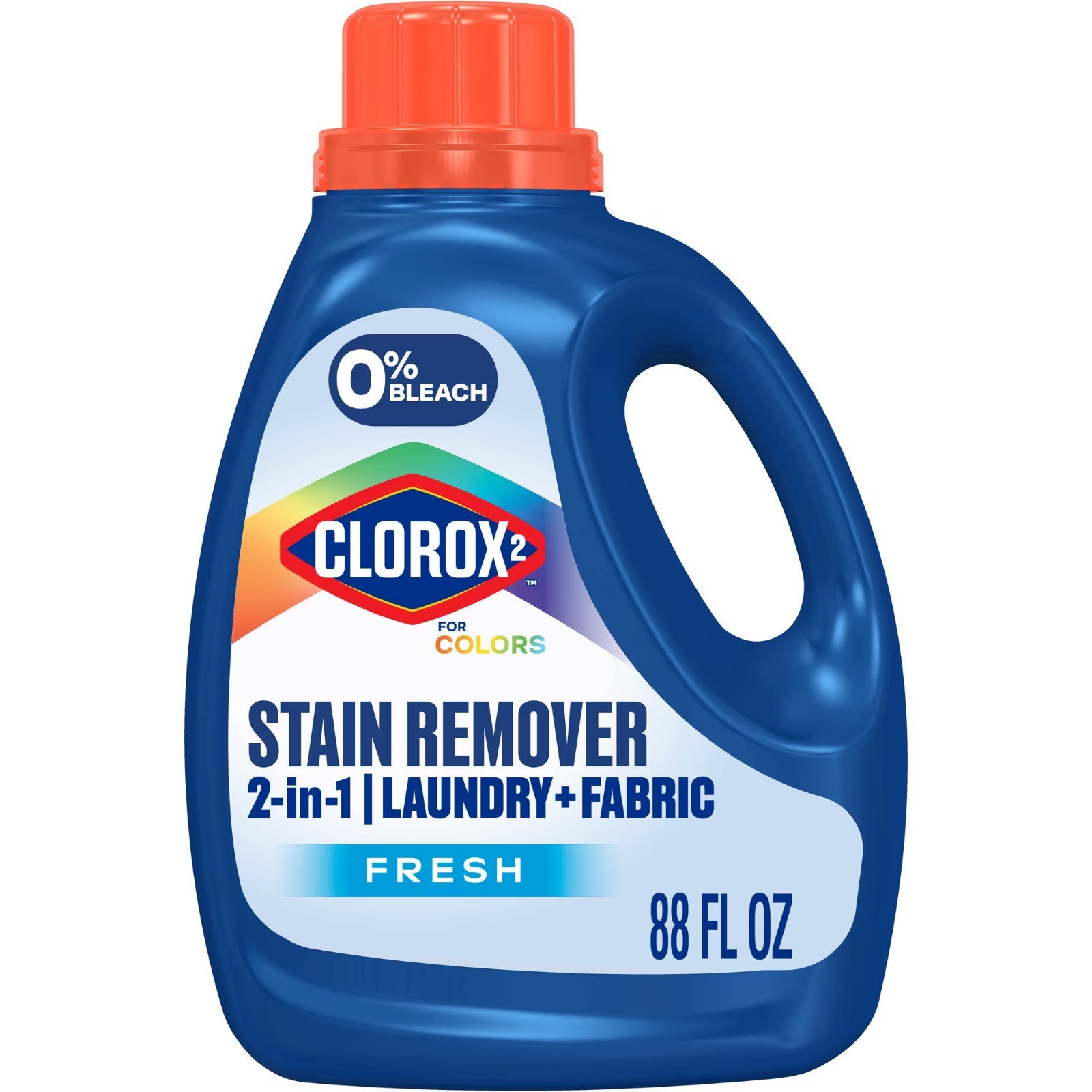 2 for Colors Stain Remover and Laundry Additive Bleach Free Original, 88 oz