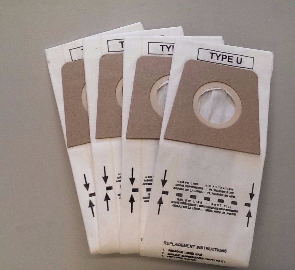 Dirt Devil Royal Type U Micro Filtration Vacuum Cleaner 3 pack of Bags Style U