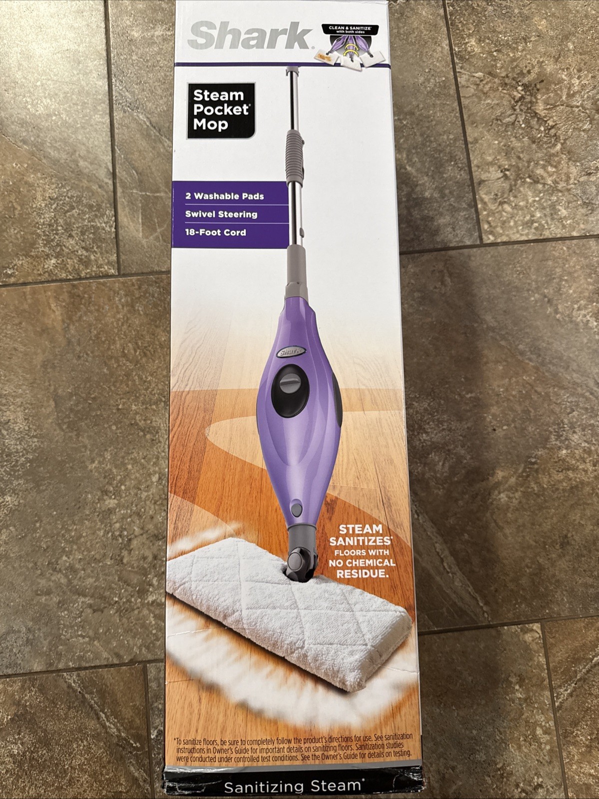 Shark S3501 Purple Steam Pocket Mop