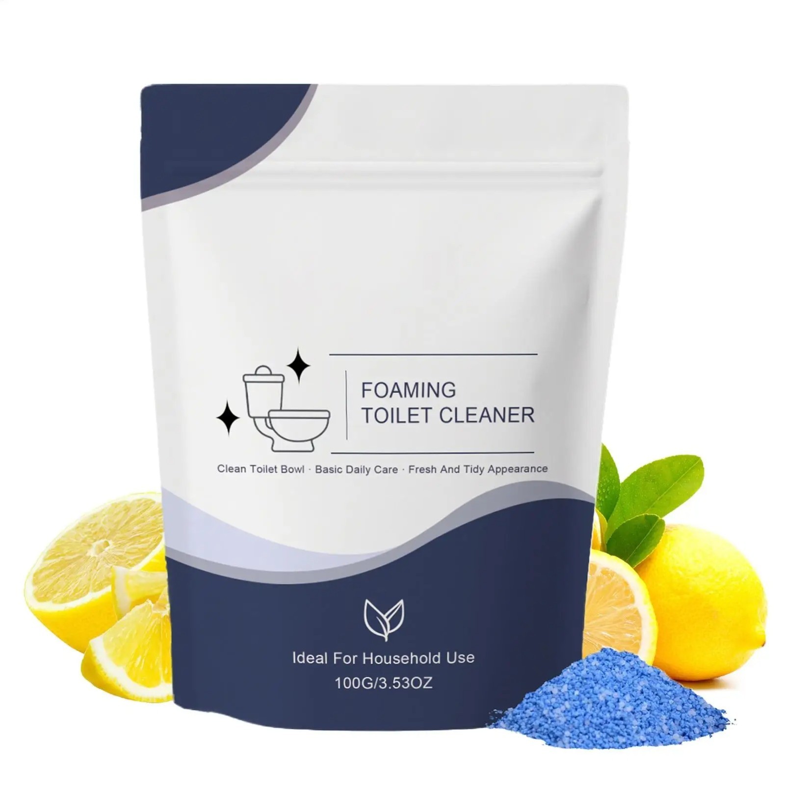Restorabowl Foaming Cleaning Powder Fresh Scent Fast Dissolving Daily Care 300g
