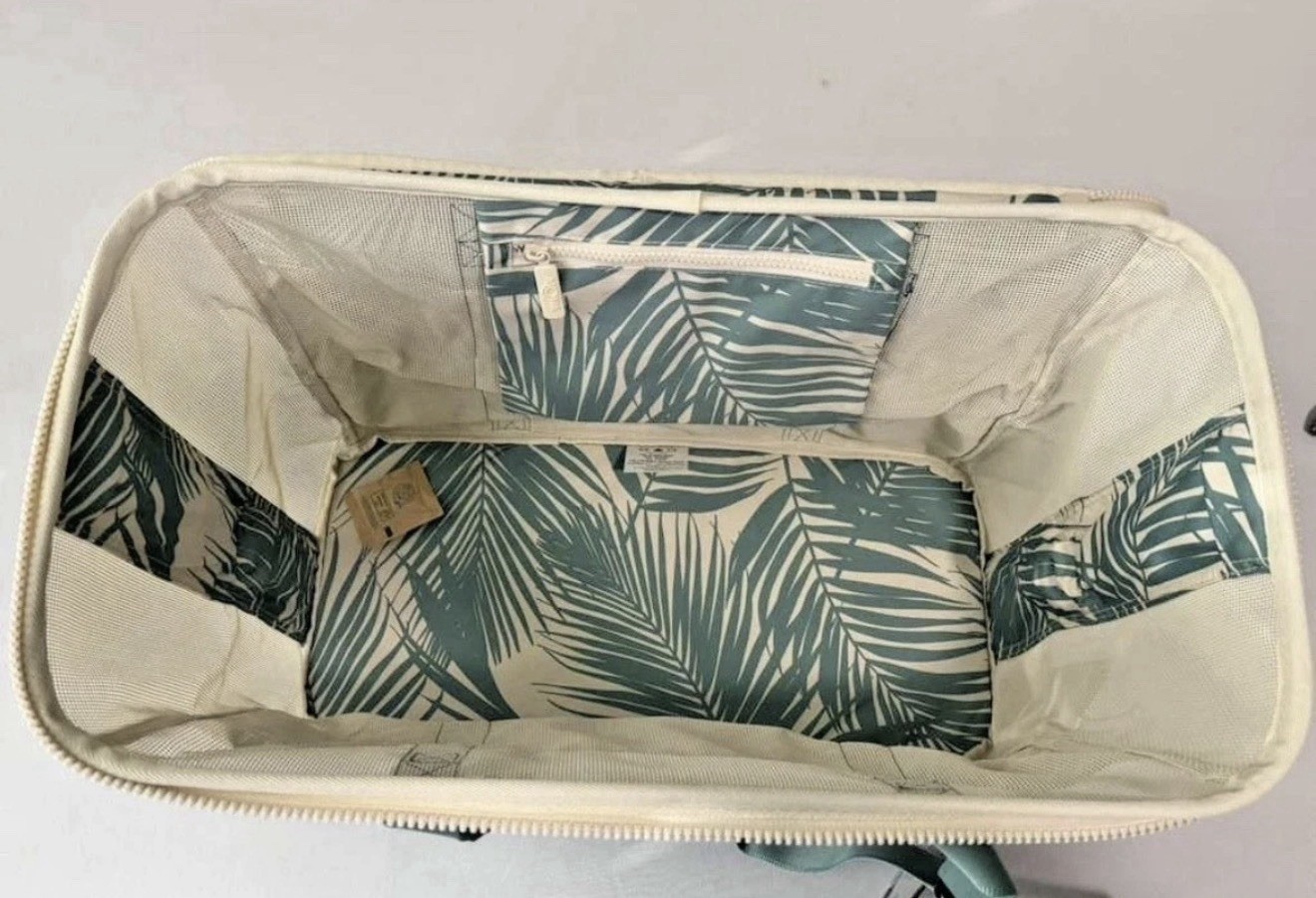 Aloha Collection CleverMade Costco Collapsible Beach Tote Bag Set of 2 Hawaii