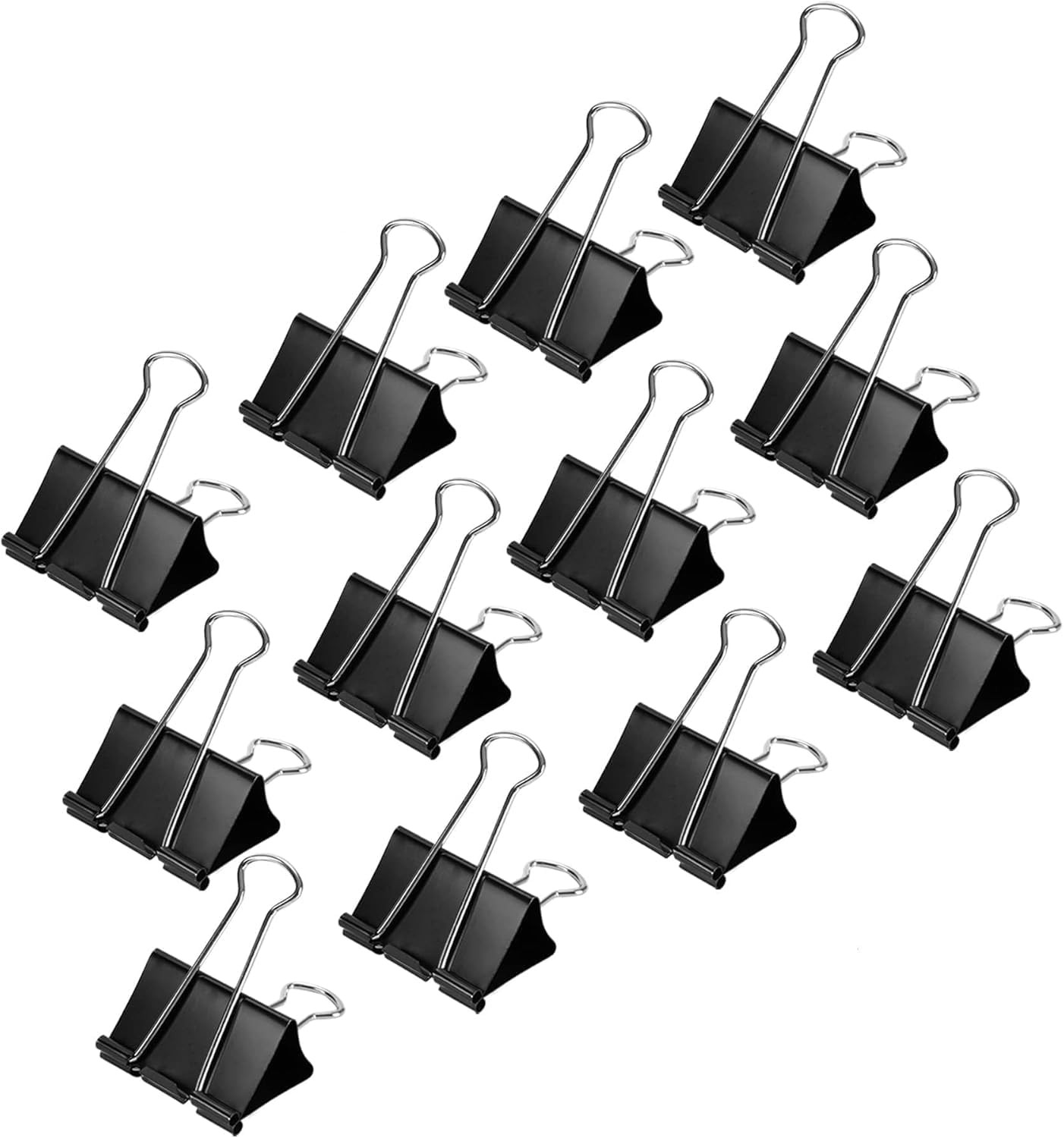 Sturdy Binder Clips Office Supplies Small 0.75 in Document Organizing School