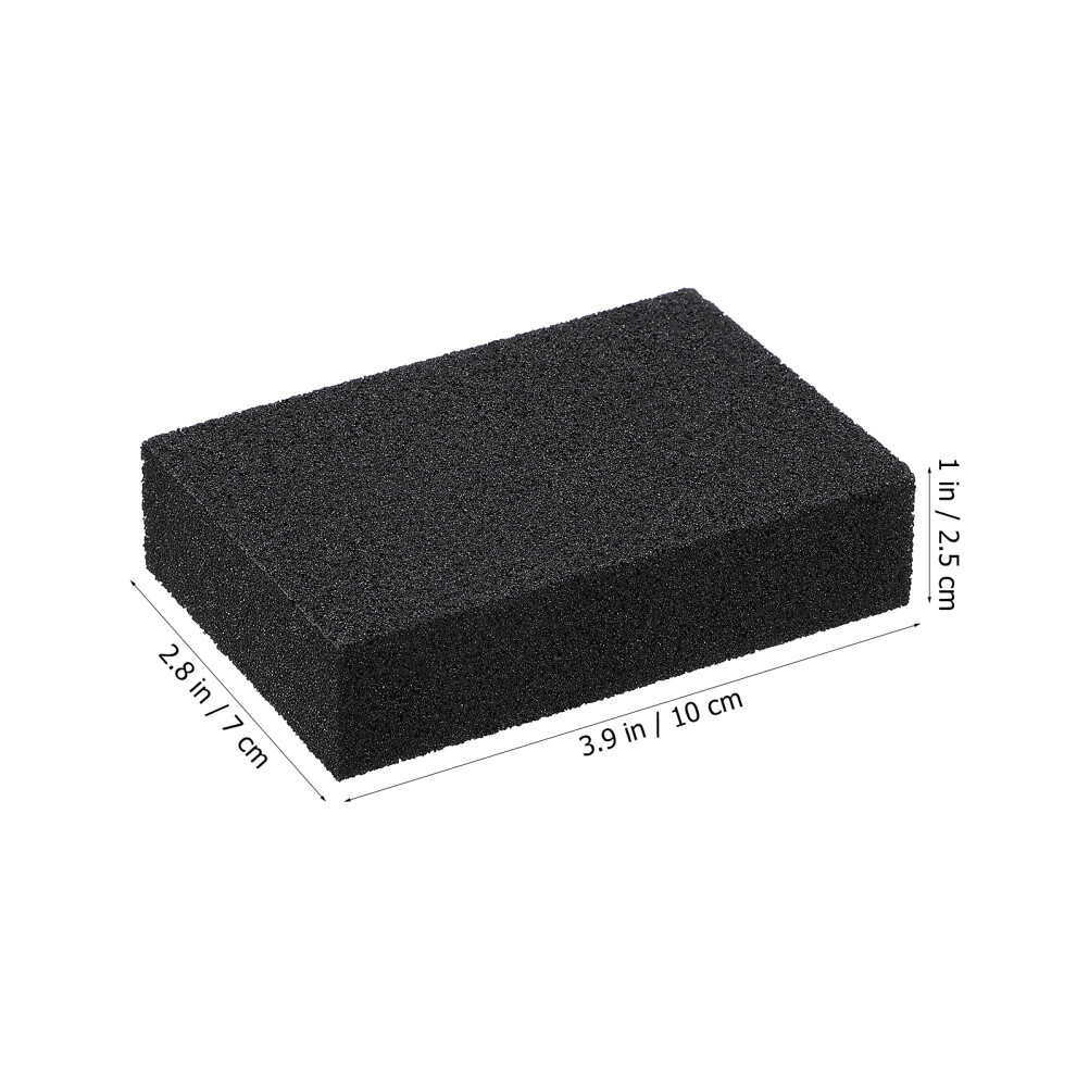 5PCS melamine sponge foam pads sanding sponge kitchen cleaning sponge Black