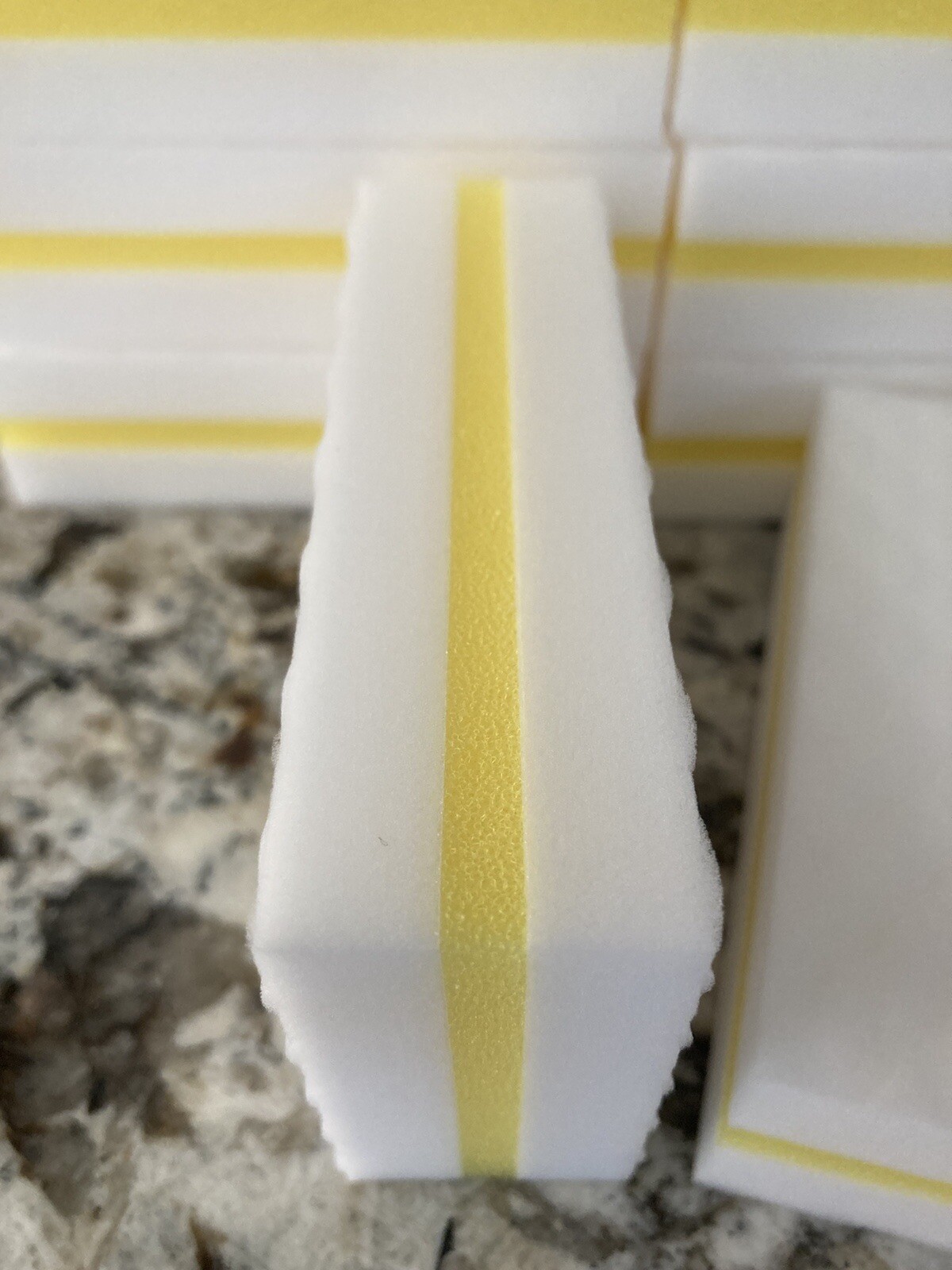 10 PACK Magic Melamine Sandwich Sponge Eraser Heavy Duty Extra Durable 1-1/4″