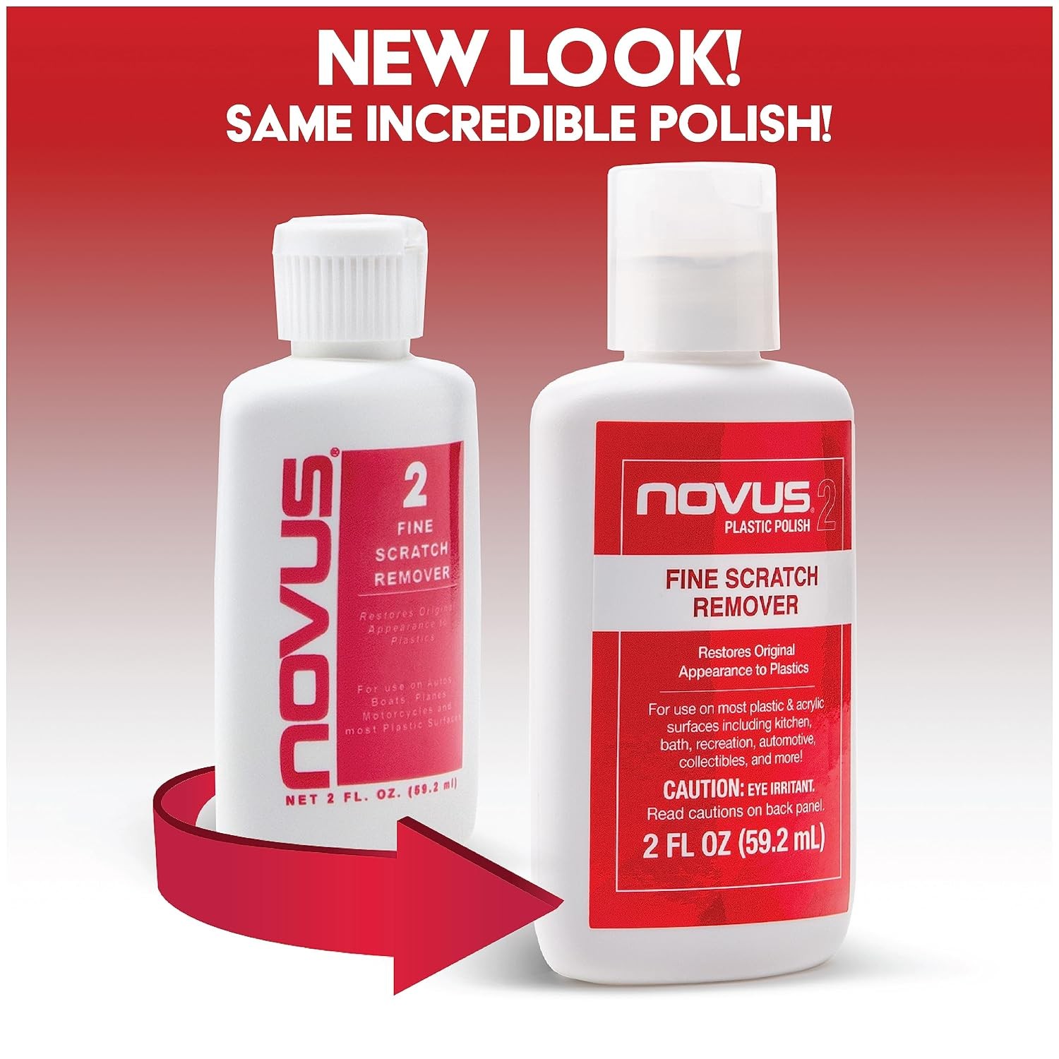 Fine Scratch Remover and Polish for Plastic Clean and Shine Repair Kit