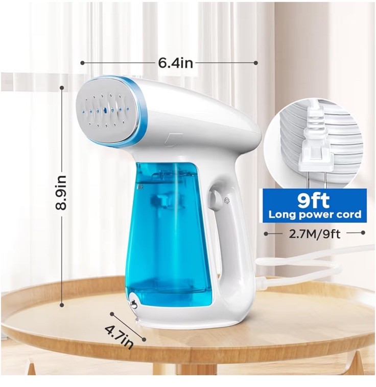 Bear Steamer for Clothes, 1300W 230ml Fast-Heat Handheld
