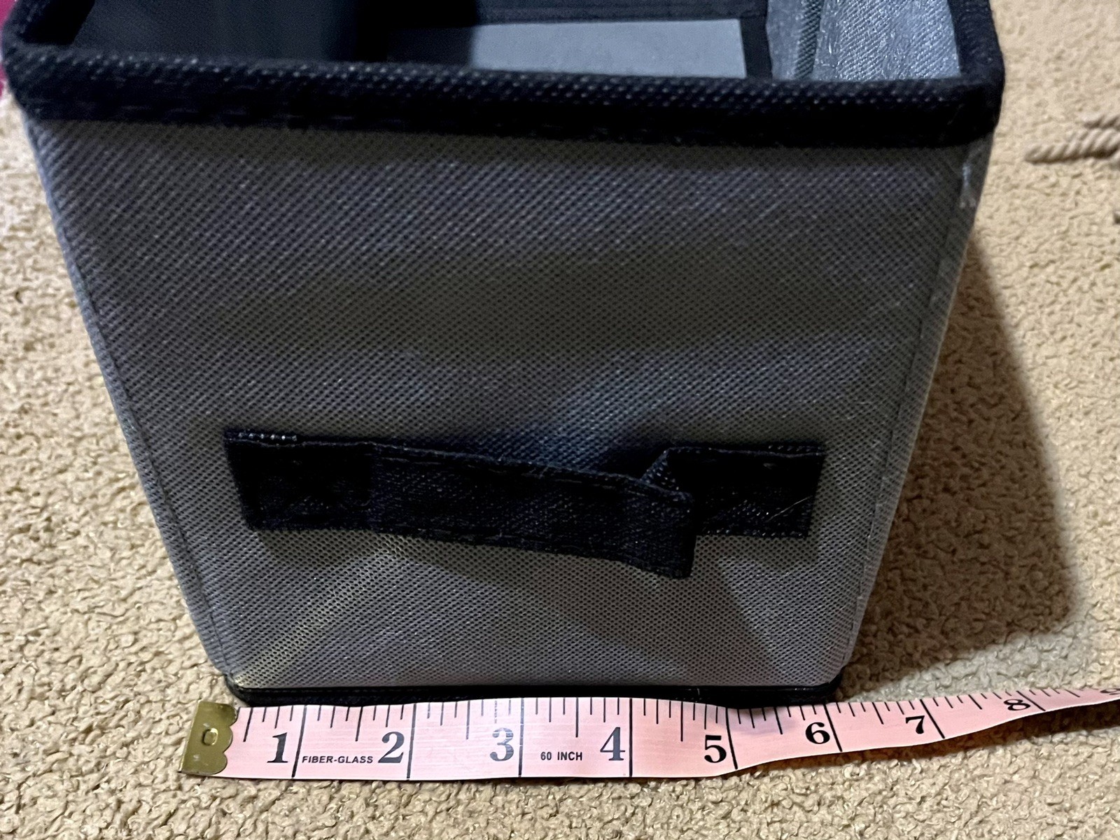 GRAY/BLACK STORAGE ORGANIZER CUBBY SET (VARIOUS SIZES) (GREAT FOR RESELLERS)
