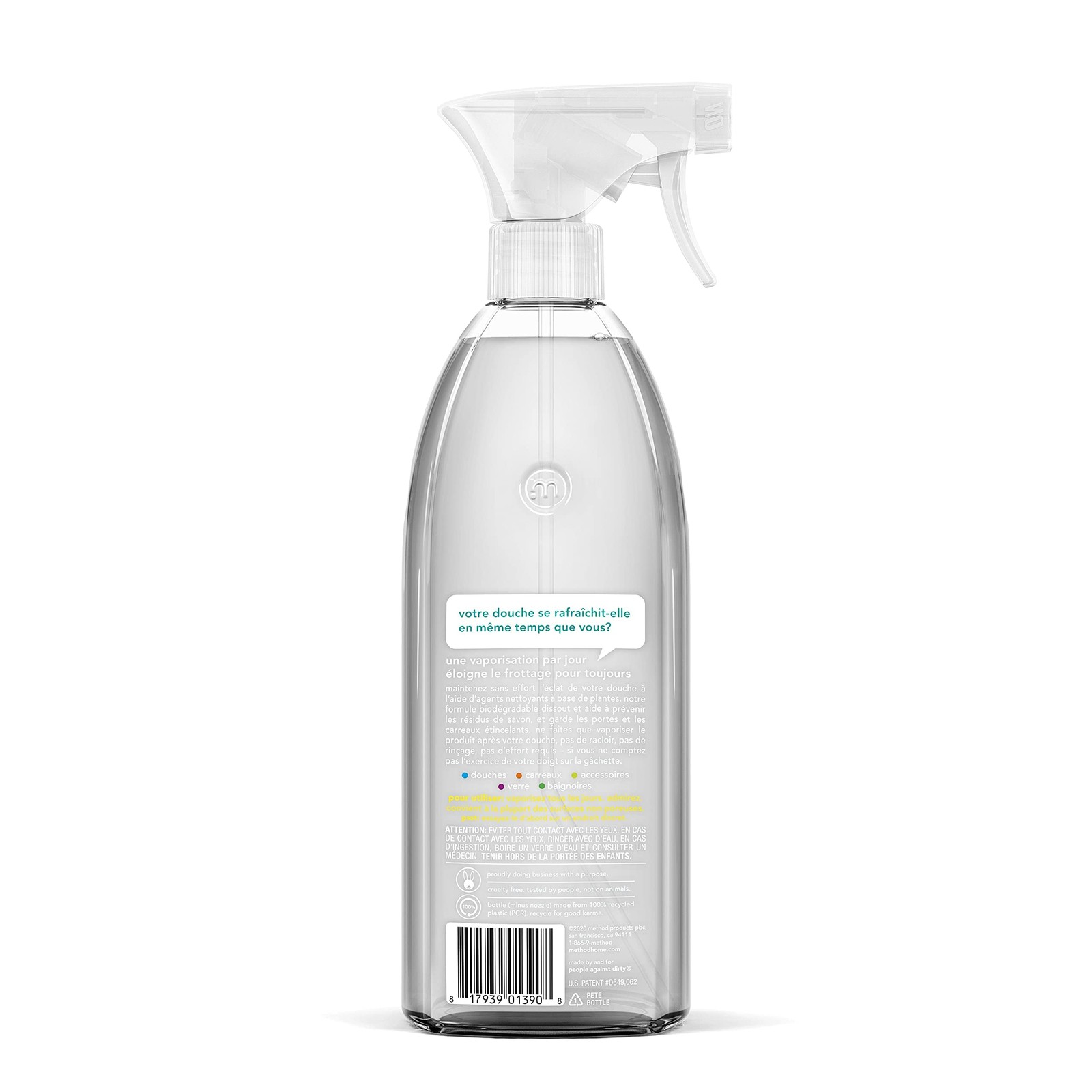 Method Daily Shower, Eucalyptus Mint, 28 OZ 28 Fl Oz (Pack of 1), No Color