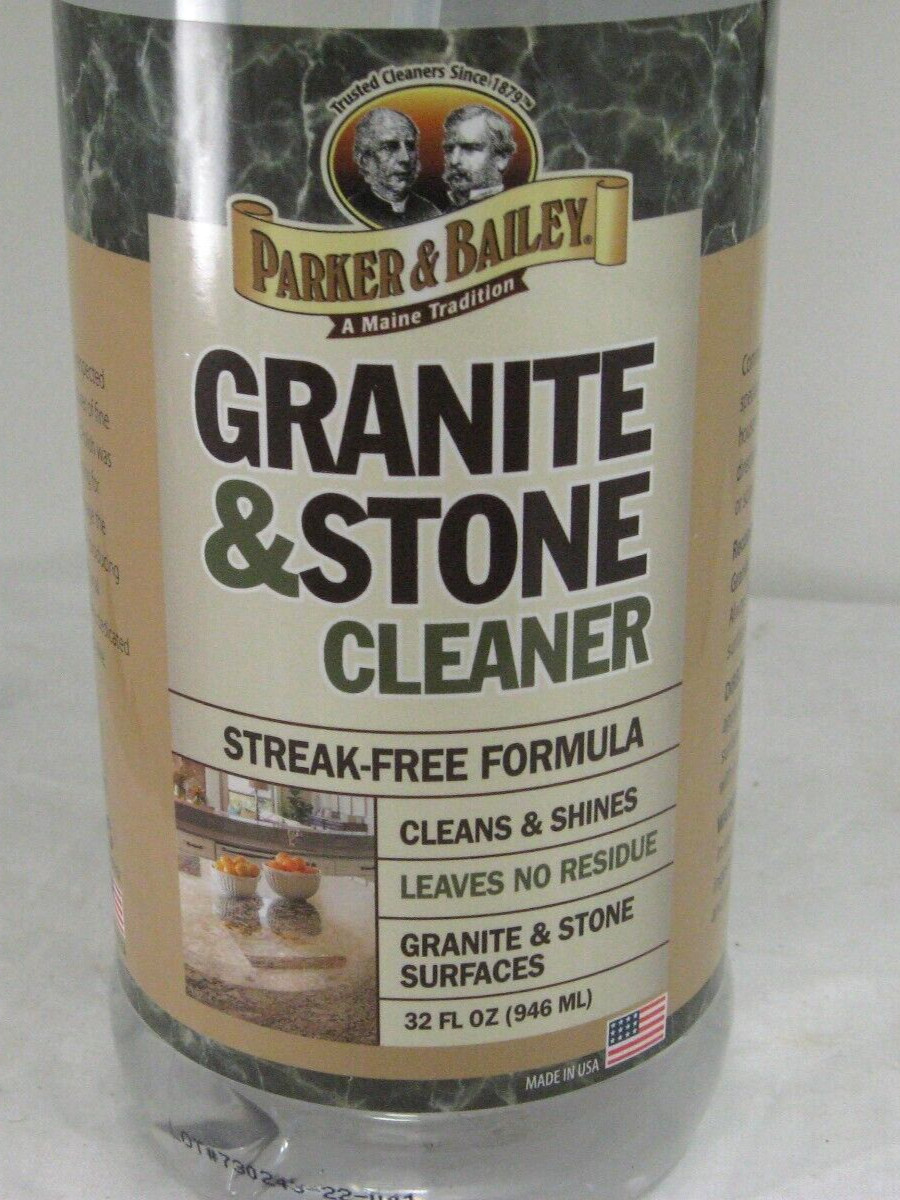 Parker & and Bailey Granite & Stone Cleaner 32oz Tile Marble Limestone Composite