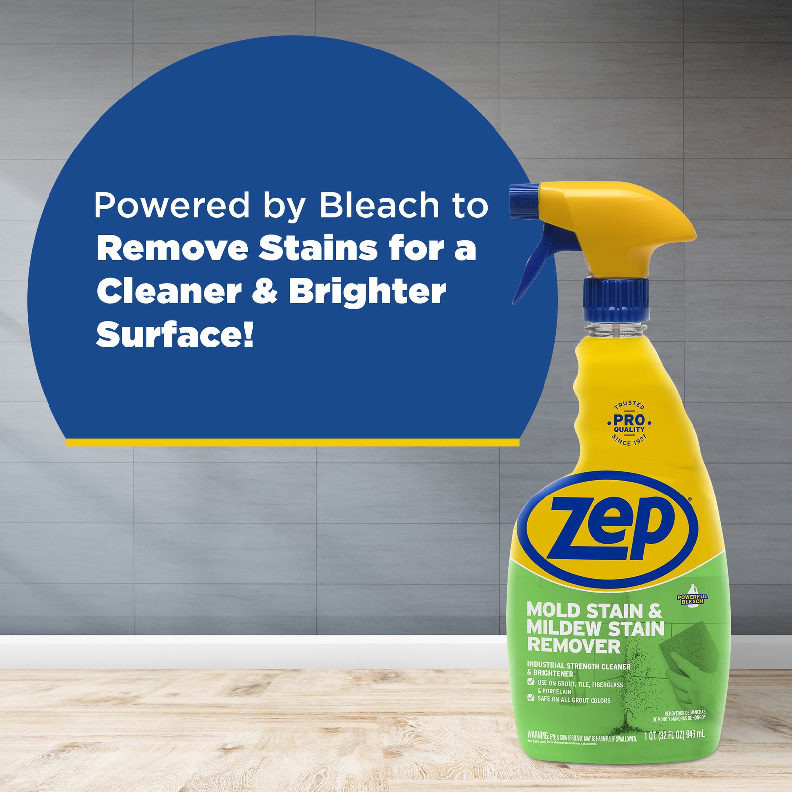 Zep Mold Stain and Mildew Stain Remover