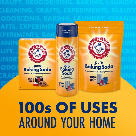 ARM & HAMMER Pure Multi-Purpose Baking Soda for Pool, Cleaning, and Deodorizing