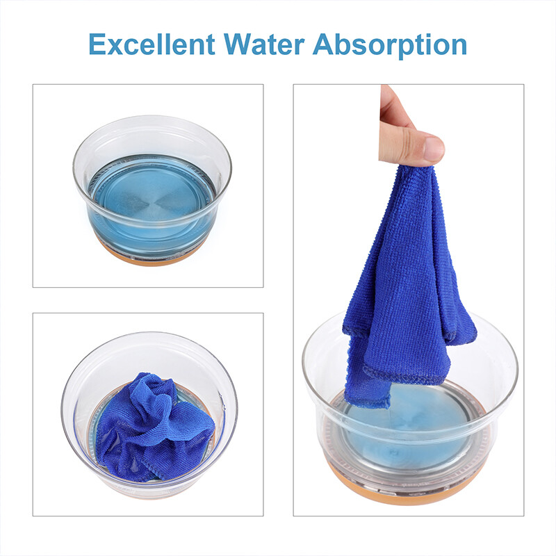 Microfiber Cleaning Cloths-50 Pack, Microfiber Towels Bulk, Towels for Cars home