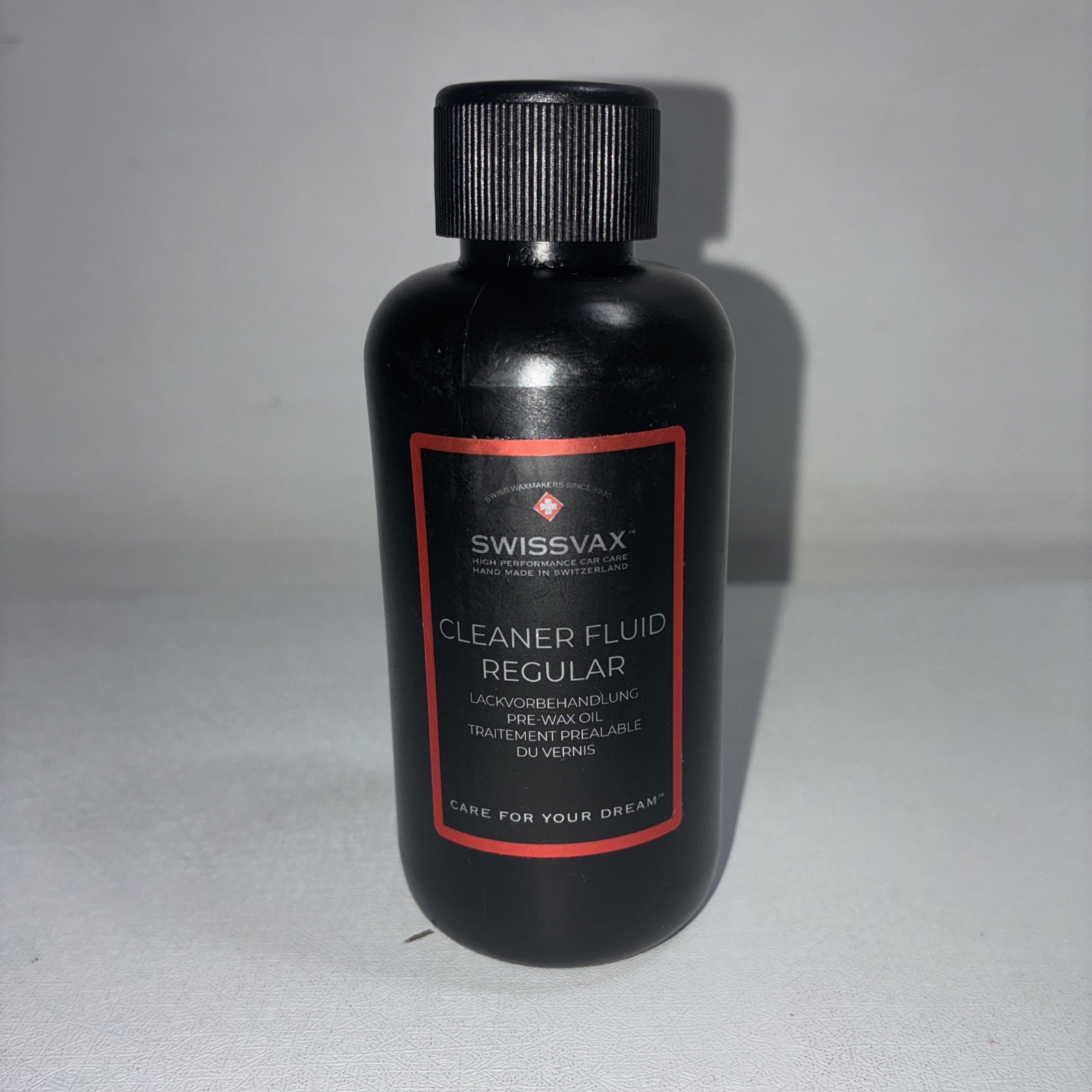 Swiss Vax Cleaner Fluid Regular 100ml/ Gentle Hand Polish Pre-Wax / New