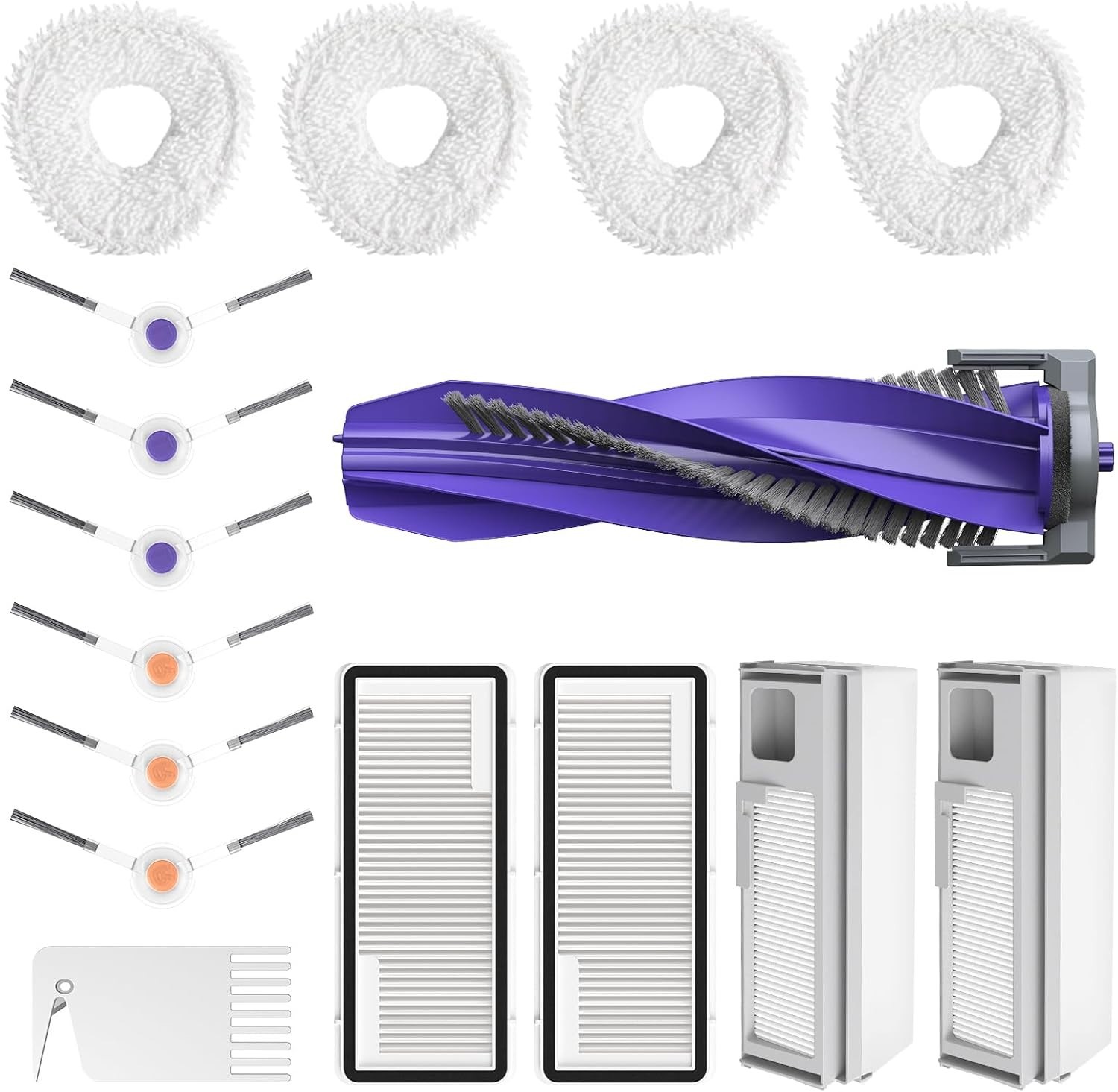 Efficient 16-Piece Accessory Kit for Narwal Freo X Ultra – Deep Clean Anytime