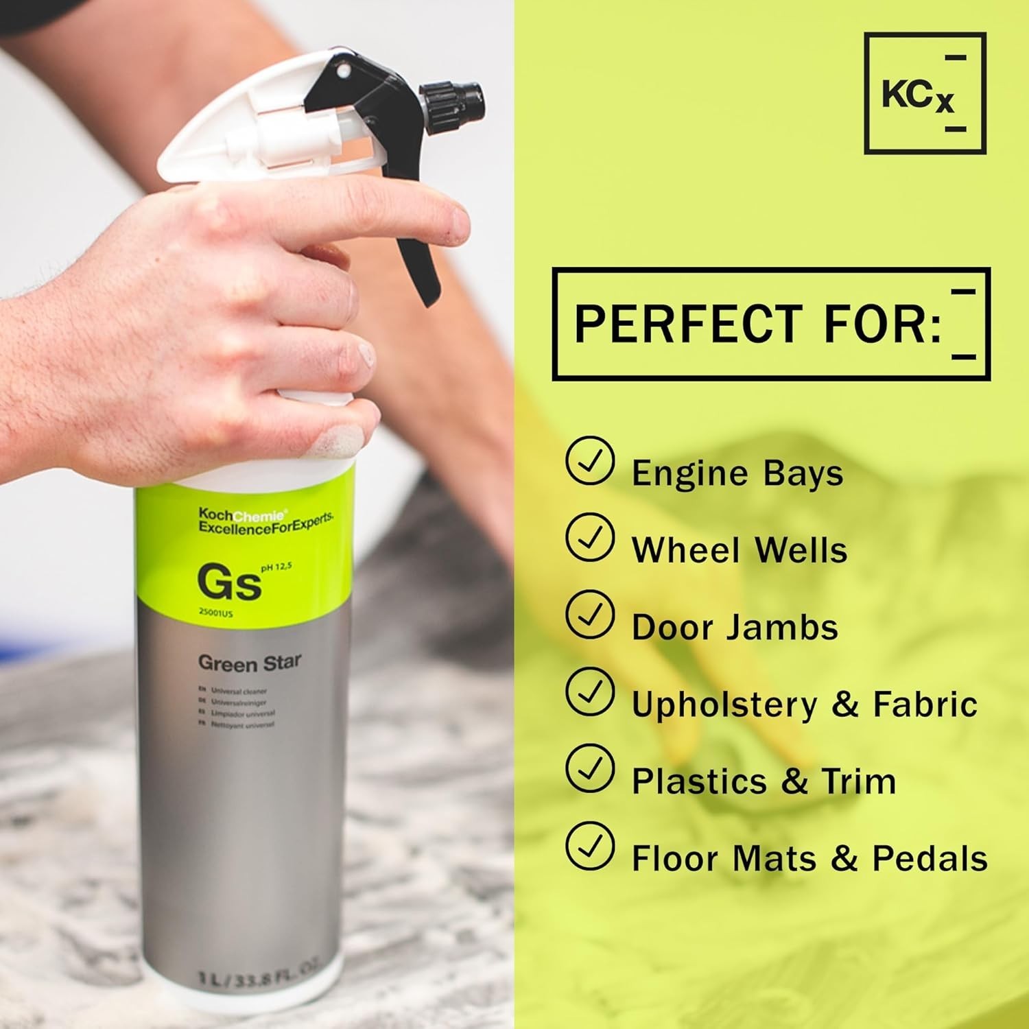 Green Star – Highly Concentrated Universal Cleaner; NTA, Phosphate, and Solve…