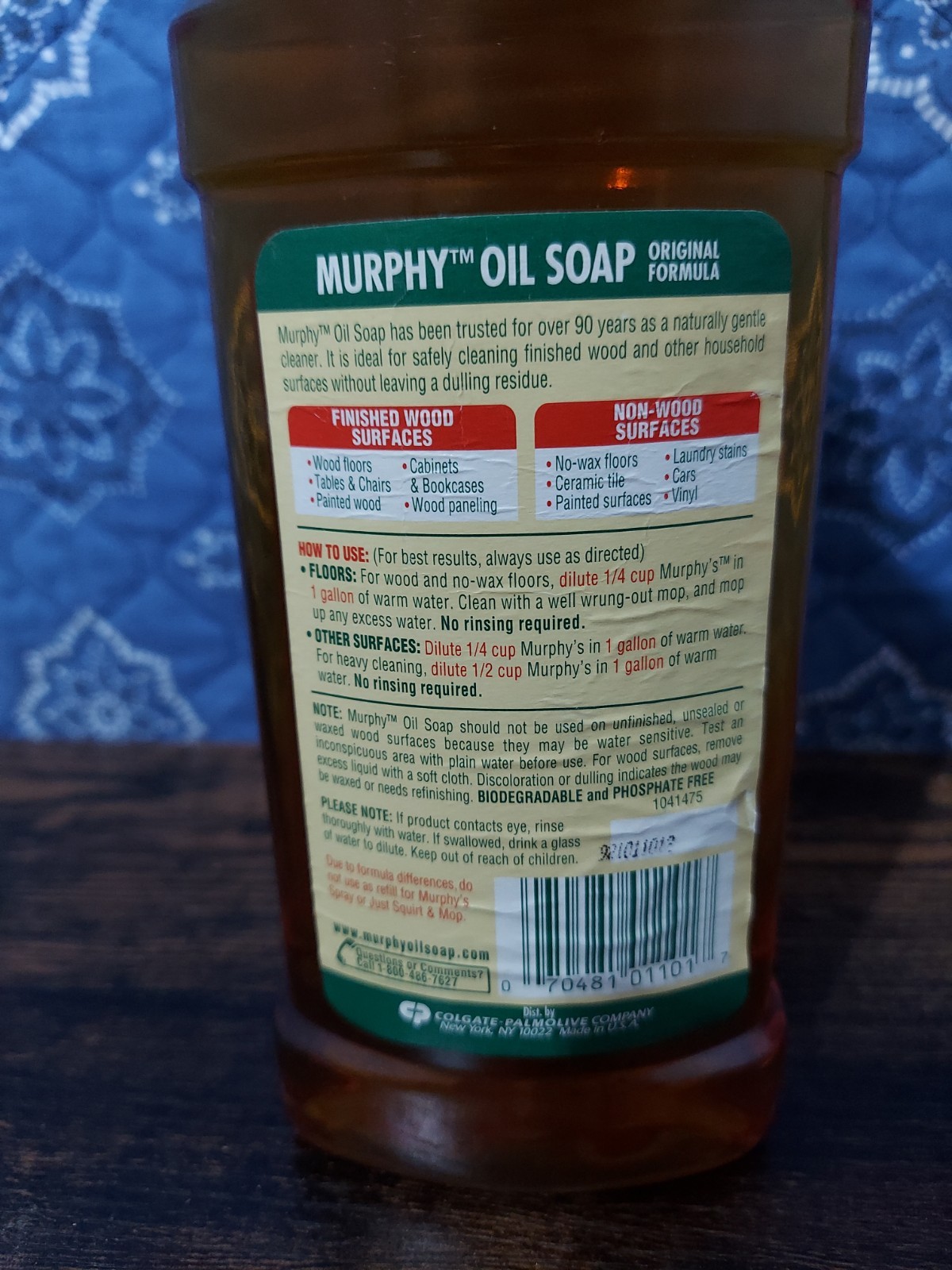 Vintage Murphy Pure Vegetable Oil Soap Original Formula 16FL OZ