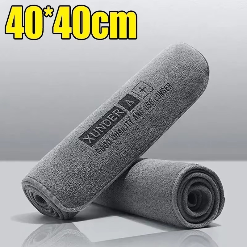 6/1PC High-End Microfiber Car Washing Towel Auto Cleaning Drying Cloth Hemming C