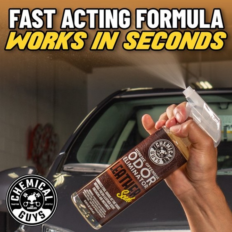 Chemical Guys Extreme Offensive Odor Eliminator Leather Scent (16 oz) US