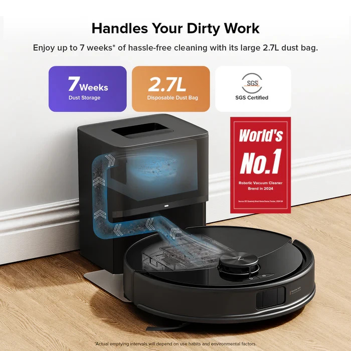 (SEALED) Roborock Q10 Series S5+ Robotic Vacuum Cleaner Mop & Auto-Empty Dock