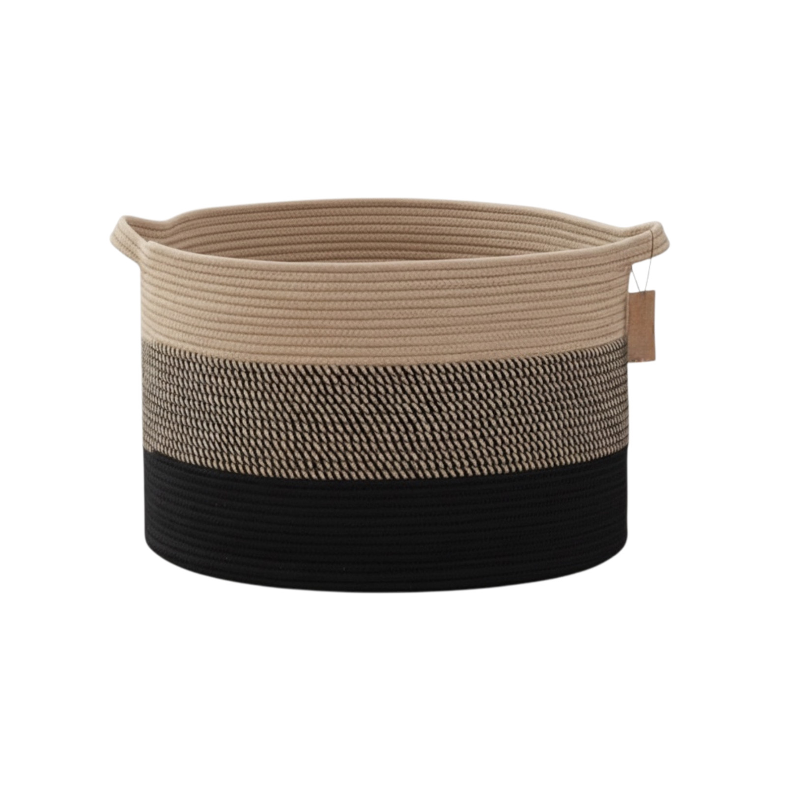 XXXL Cotton Rope Storage Basket Baby Laundry Toys Woven hamper 21.7″x13.8″