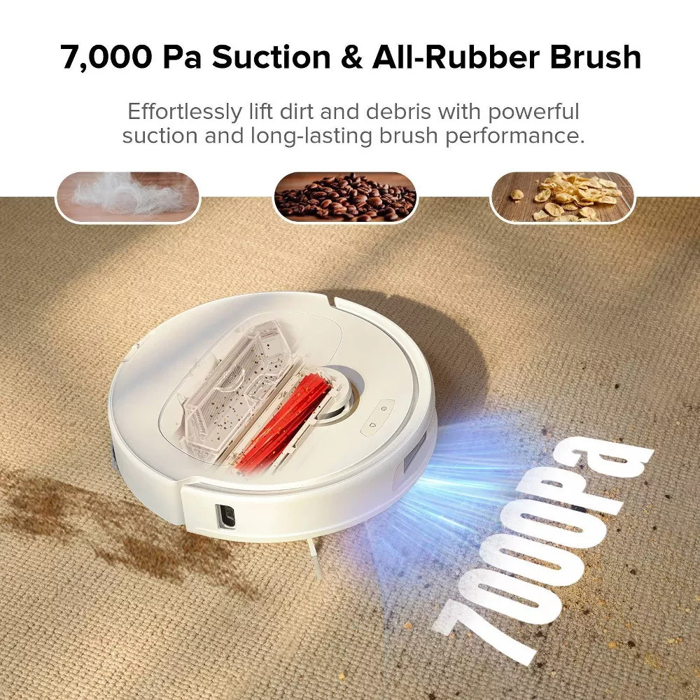 Roborock Qrevo Pro Wi-Fi Connected Robot Vacuum and Mop with FlexiArm Design Edg